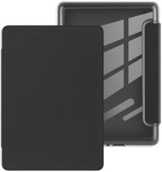  Amazon Kindle Paperwhite 1-3 (5-7. generációs, 2012-2015) Smart Tok - Fekete Acryl Átlátszó