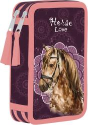 KARTON P+P EASY lovas emeletes tolltartó - Horse Love (T1-07521)