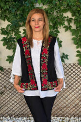 Magazin Traditional Vesta brodata cu model traditional Minodora 4