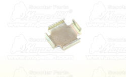  fékpofa papucs 1, 0mm SIMSON 50 / S51 / S53 / S70 / S83 / ROLLER SR50 / ROLLER SR80 / SCHWALBE KR51 / SPATZ / SPERBER / STAR (345