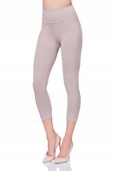  3/4-ES Leggings Panel Magas Derék Lábszármelegítő LWP34 S/36