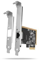 AXAGON PCI express card AXAGON PCEE-GRF, PCIe Network Card, 1x Gigabit Ethernet port (RJ-45), Realtek, with LP adapter