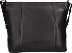 Sendi DESIGN Geantă de mână crossbody din piele SendiDesign Kristy - neagră