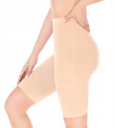  Női kerékpáros rövidnadrág, pamut leggins, farmer, bézs, 5XL