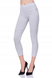  3/4-es, magas derekú pamut leggings, XL, LWP34