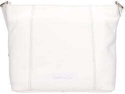 Sendi DESIGN Női bőr crossbody kézitáska SendiDesign Kristy - fehér