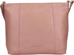 Sendi DESIGN Női bőr crossbody kézitáska SendiDesign Kristy - rózsaszín