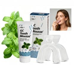 GC Tooth Mousse Gc fogkrém menta ízzel és rátétekkel az érzékeny fogakhoz (328620)