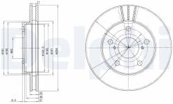 DELPHI Disc frana DELPHI BG3355 (BG3355) - fixbox