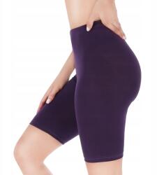  Női kerékpáros rövidnadrág, pamut legging, farmer, sötétkék, 4XL