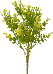 Valex Decor Műnövény bokor, 5 ágú, 37cm magas - Világoszöld (LD102-02)
