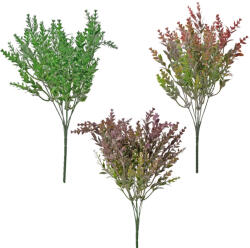 Valex Decor Műnövény bokor, 7 ágú, 33cm magas - 60db-os mix (LD097)
