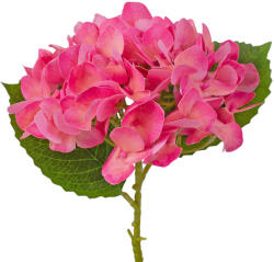 Valex Decor Hortenzia ág, 21cm magas, virágfej átmérő: 15cm - Rózsaszín (LD108-06)