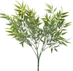 Valex Decor Műnövény bokor, 5 ágú, 40cm magas - Sárgás zöld (LD104-01)
