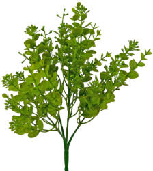 Valex Decor Műnövény bokor, 5 ágú, 34cm magas - Középzöld (LD100-03)