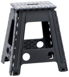 AdTrend Taburet pliabil plastic gri 29 x 22 x 45 cm (120356A)