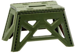 AdTrend Taburet pliabil plastic verde 38 x 26 x 22 cm (120358A)