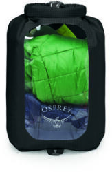 Osprey Sac impermeabil OSPREY DRY SACK 12 W/WINDOW, negru