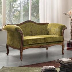 Settimo Canapea 2 locuri Belloro din lemn 165 cm, tapitata, in stil clasic italian (EU422) Canapea