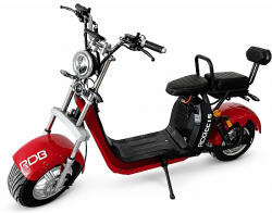 RDB Scuter Electric RDB CC15, 2000W, fara permis, 25km h, autonimie 50 km, baterie 60V 20Ah (RDB-CC15 rosu)
