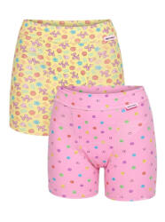 Modibodi 2PACK chiloți menstruali pentru fete Modibodi Teen Sleep Short Super Carnival Spirit (DMKMTSSSCS) 8-10 ani (184851)