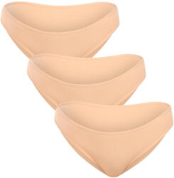 Nedeto Calitate a doua 3PACK chiloți pentru femei Nedeto bej (3NK004-2/II) XL (185689)