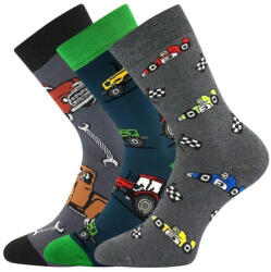 BOMA 3PACK șosete pentru copii Boma multicolore (Sibiř 08 - mix A) 35/38 (185919)