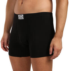Styx Boxeri pentru bărbați Styx long elastic clasic negri (FN960) XL (185867)