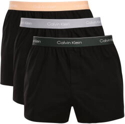 Calvin Klein 3PACK boxeri largi pentru bărbați Calvin Klein multicolori (NB4267-3ZK) M (185969)