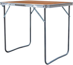 AGA Masă de camping pliabilă 70x50x60 cm Maro (MR2022-Wooden)