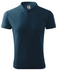 Malfini Pique tricou polo bărbați, albastru marin 3XL (203)