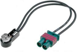 4CarMedia Adaptor antena Fakra mufa x2 - ISO mufa in unghi ZRS-2F-ISO 4CARMEDIA (ZRS-2F-ISO)