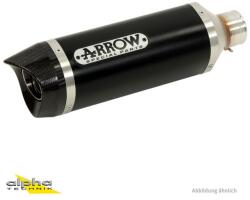 Arrow Exhaust Tobă finală ARROW Thunder pentru Suzuki GSX-R 600 i. e. 2008-2010, Aluminiu închis (Dark) - brsmoto - 2 295,00 RON