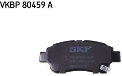 SKF Set placute frana SKF VKBP 80459 A (VKBP 80459 A)