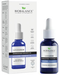 BIOBALANCE Éjszakai szemkörnyékápoló szuperszérum 20 ml (közeli lejáratos)