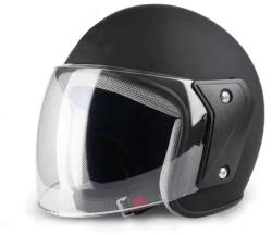 Fixato Casca moto/scuter unisex, cu vizor, marime universala 55-60cm, FIXATO, neagra (casca-rdb-neagra-fixato)