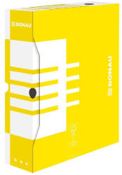 DONAU Cutie de arhivare 100 mm A4 galben (7661301FSC-11)