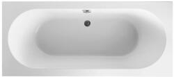 Villeroy & Boch Cada baie incastrata 180x80 cm, dreptunghiulara din acril, alba, Villeroy Boch O. Novo (UBA180CAS2V-01)