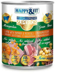 Happy&Fit Superior 100% Monoprotein - Friss Bárányhús sütőtökkel 800g