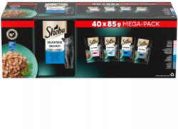 Sheba alutasakos Halas válogatás aszpikban 40x85g