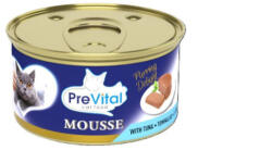 PreVital Nedves Macskaeledel konzerv Mousse tonhal 85g - kutyakajas