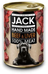 Jack super premium kutya konzerv marha májjal 400g