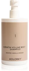 Kolorky Keratine Volume Boost Shampoo sampon pentru volum Minted Vanilla Woods 390 ml