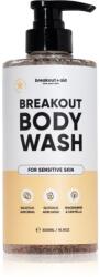 breakout + aid Body Wash gel de duș pentru acnee cu acizi AHA și BHA 500 ml