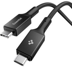 Spigen EB24015CC Essential USB-C to USB-C Fabric Cable, 240 W, Black (ACA10423)
