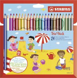 STABILO Trio thick, 24 szín (SW2032401)