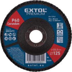 Extol 8803473 Lamellás csiszolókorong, korund 125mm, P60