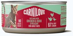 Carnilove Cat konzerv Paté Adult Csirke, kacsa&fácán 100g