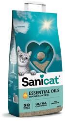 Sanicat macskaalom ESSENTIAL OILS Unscentented white - illatmentes 10kg (kb. 12l) - webshop