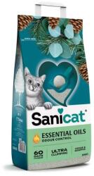 Sanicat macskaalom ESSENTIAL OILS Cedar&Eucalyptus - Cédrus és eukaliptusz illat 10kg (kb. 12l)